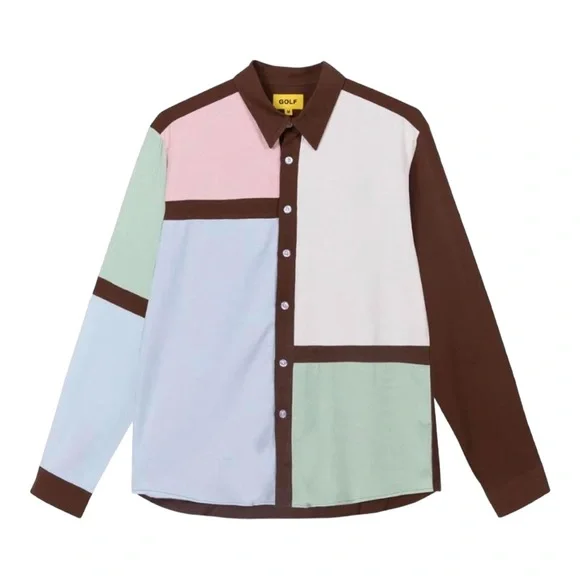 Golf WangColorblock “Will” Button-down Shirt